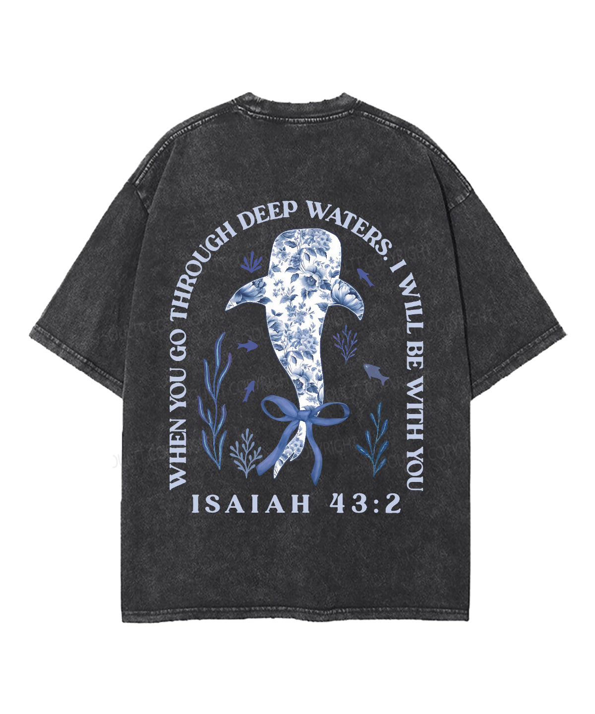 I Will Be With You Double Sided Unisex Washed Christian T-shirt Style027 Hoodie, Sweatshirt | CiraTrend.com (Image 5)