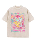 The Lord Is Greater Unisex Washed Christian T-shirt Hoodie, Sweatshirt | CiraTrend.com (Image 1)