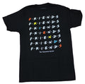 Friends Television Series Mens T-Shirt - Repeated Word Lines Logo Hoodie, Sweatshirt | CiraTrend.com