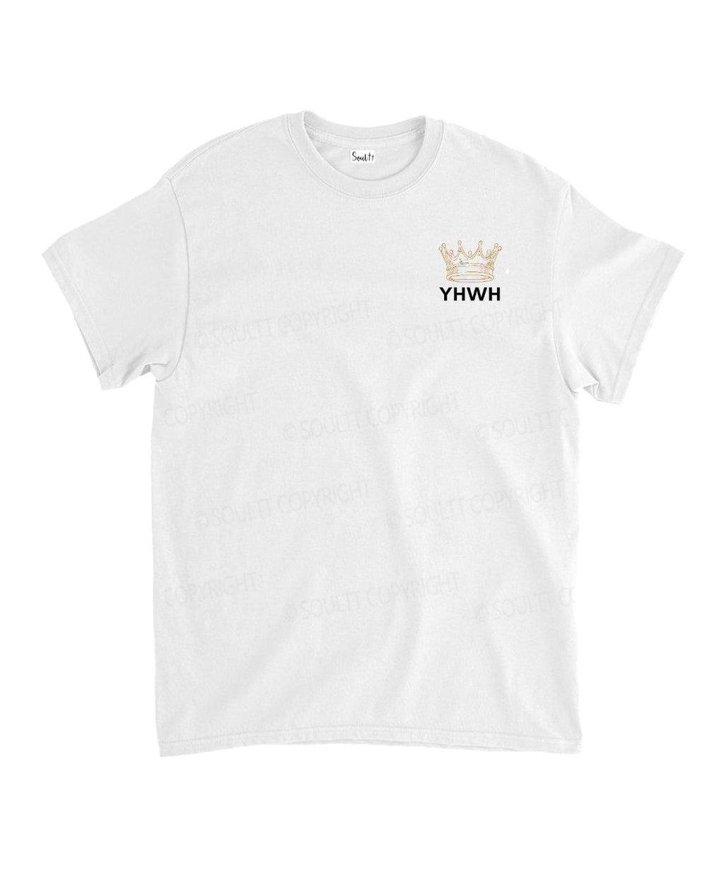 YHWH Not My Way Double Sided Unisex Cotton Christian T-Shirt Hoodie, Sweatshirt | CiraTrend.com (Image 2)