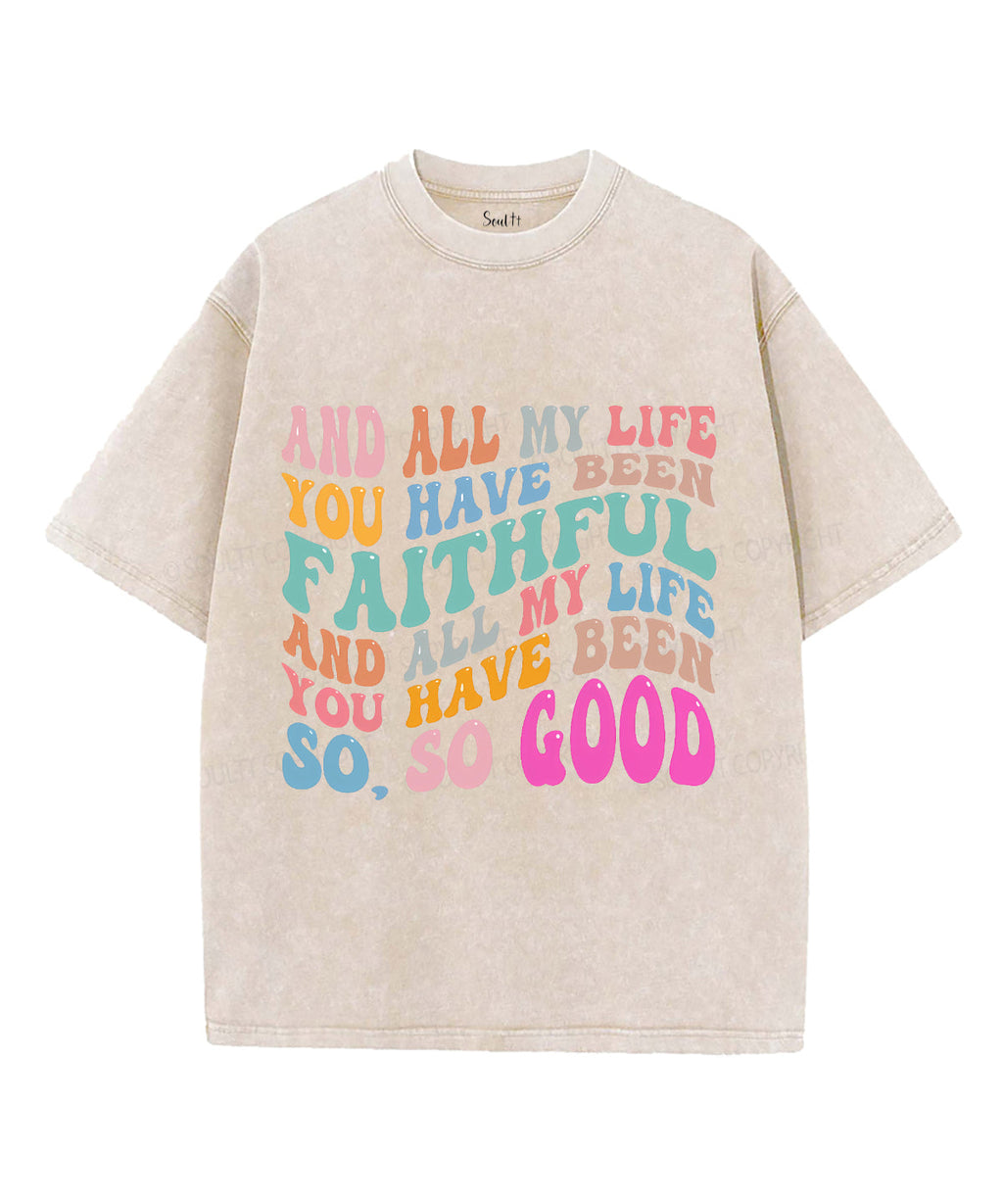 And All My Life Unisex Washed Christian T-shirt Style001 Hoodie, Sweatshirt | CiraTrend.com (Image 2)