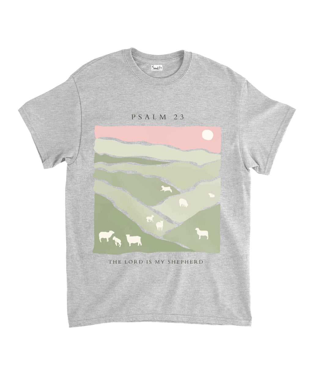 The Lord Is My Shepherd Unisex Cotton Christian T-Shirt Hoodie, Sweatshirt | CiraTrend.com (Image 3)