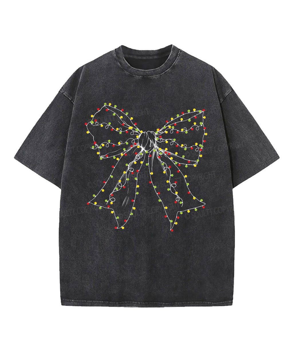 Be The Light Christmas Washed Christian T-shirt Hoodie, Sweatshirt | CiraTrend.com (Image 1)