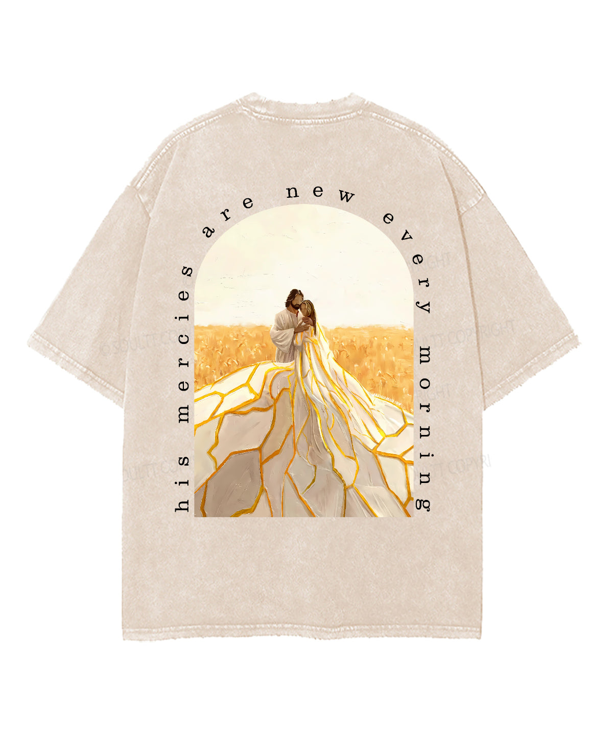 His Mercies Are New Double Sided Unisex Washed Christian T-shirt Style014 Hoodie, Sweatshirt | CiraTrend.com (Image 5)