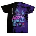 Halloween Mens T-Shirt - Blue Distressed Movie Scenes In Kanji Tie Dye Hoodie, Sweatshirt | CiraTrend.com