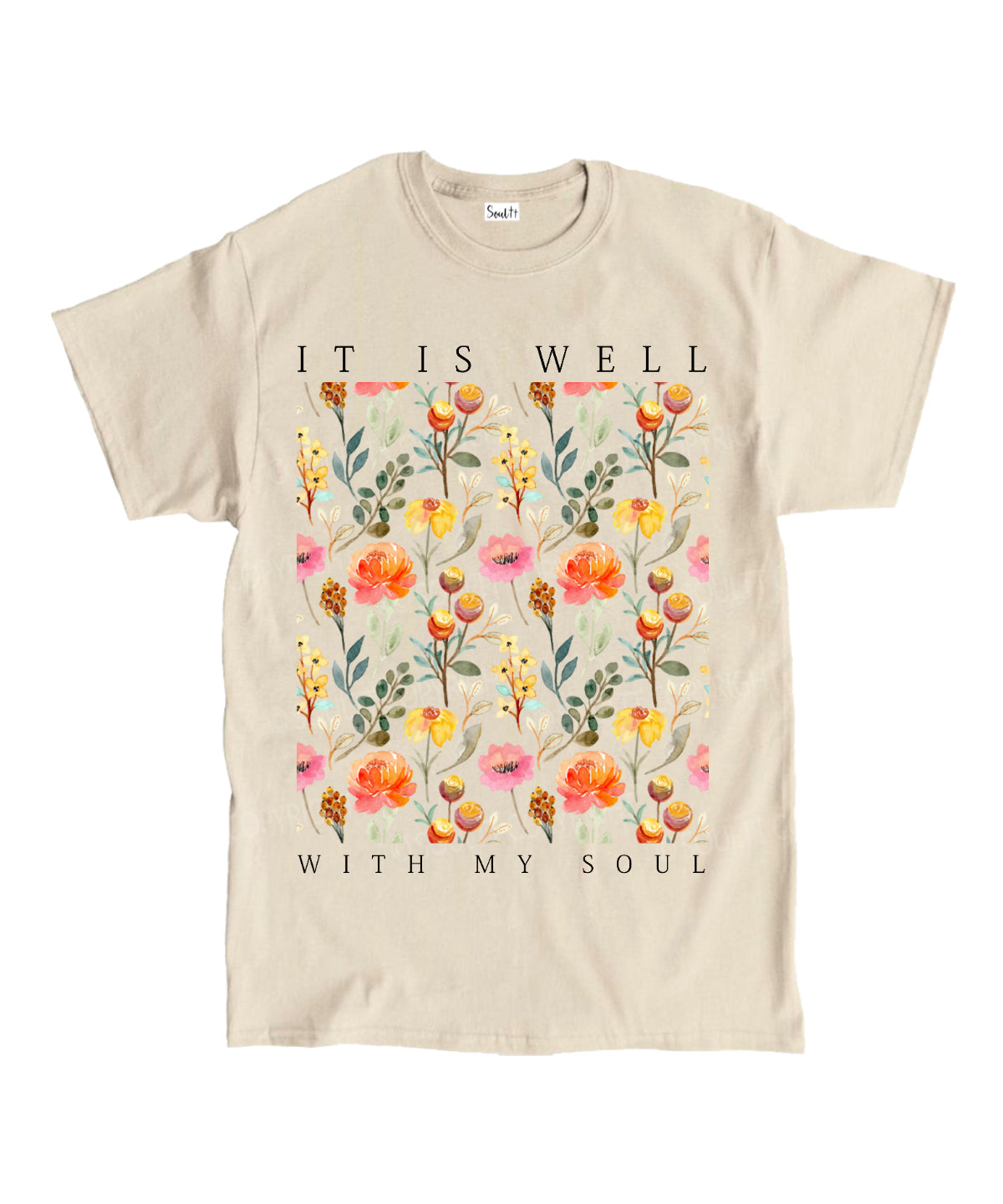 Is Well My Soul Cotton Christian Style001 T-Shirts, Hoodie, Sweatshirt