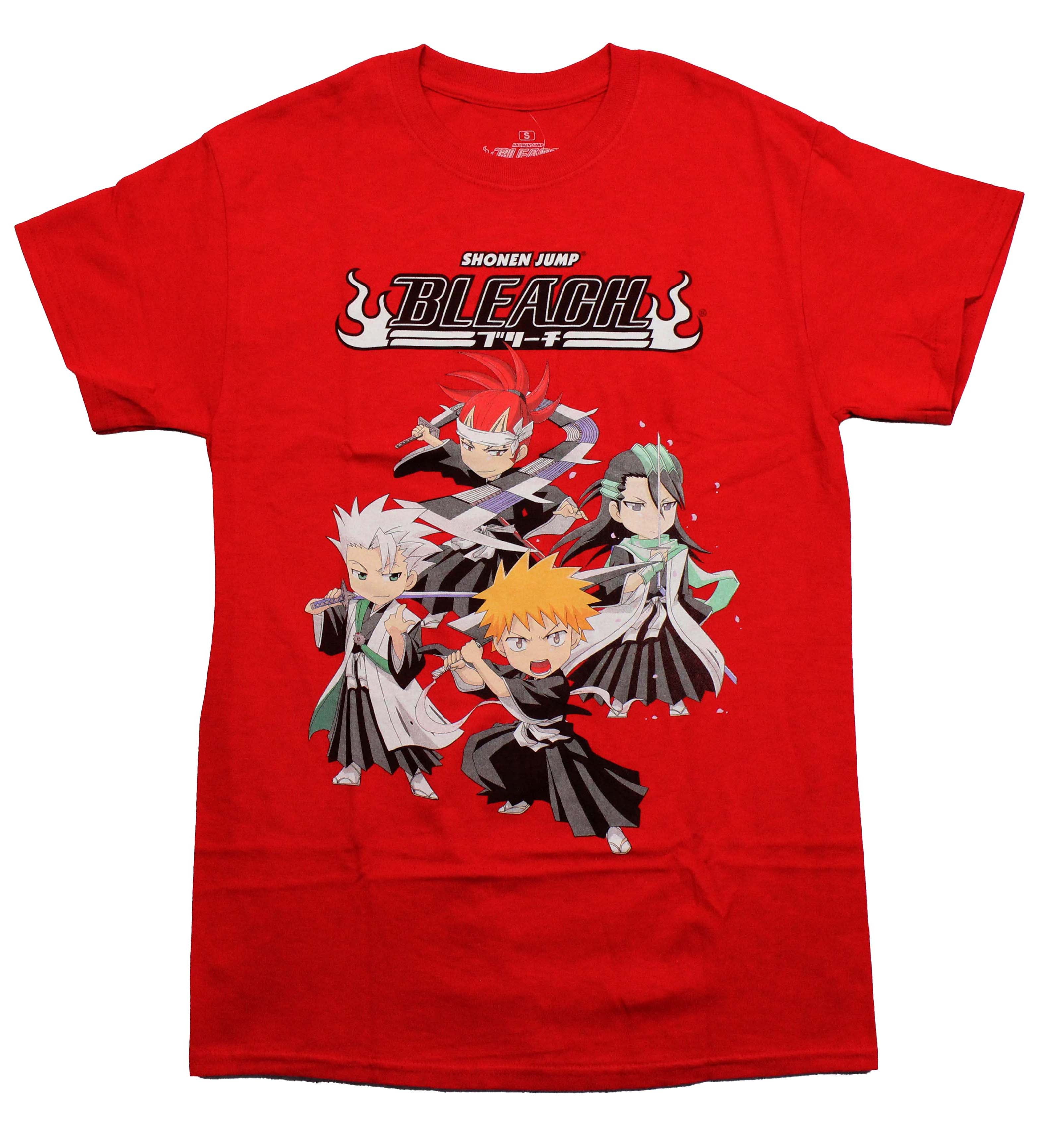Bleach Mens T-Shirt - Shonen Jump Chibi Characters Hoodie, Sweatshirt | CiraTrend.com