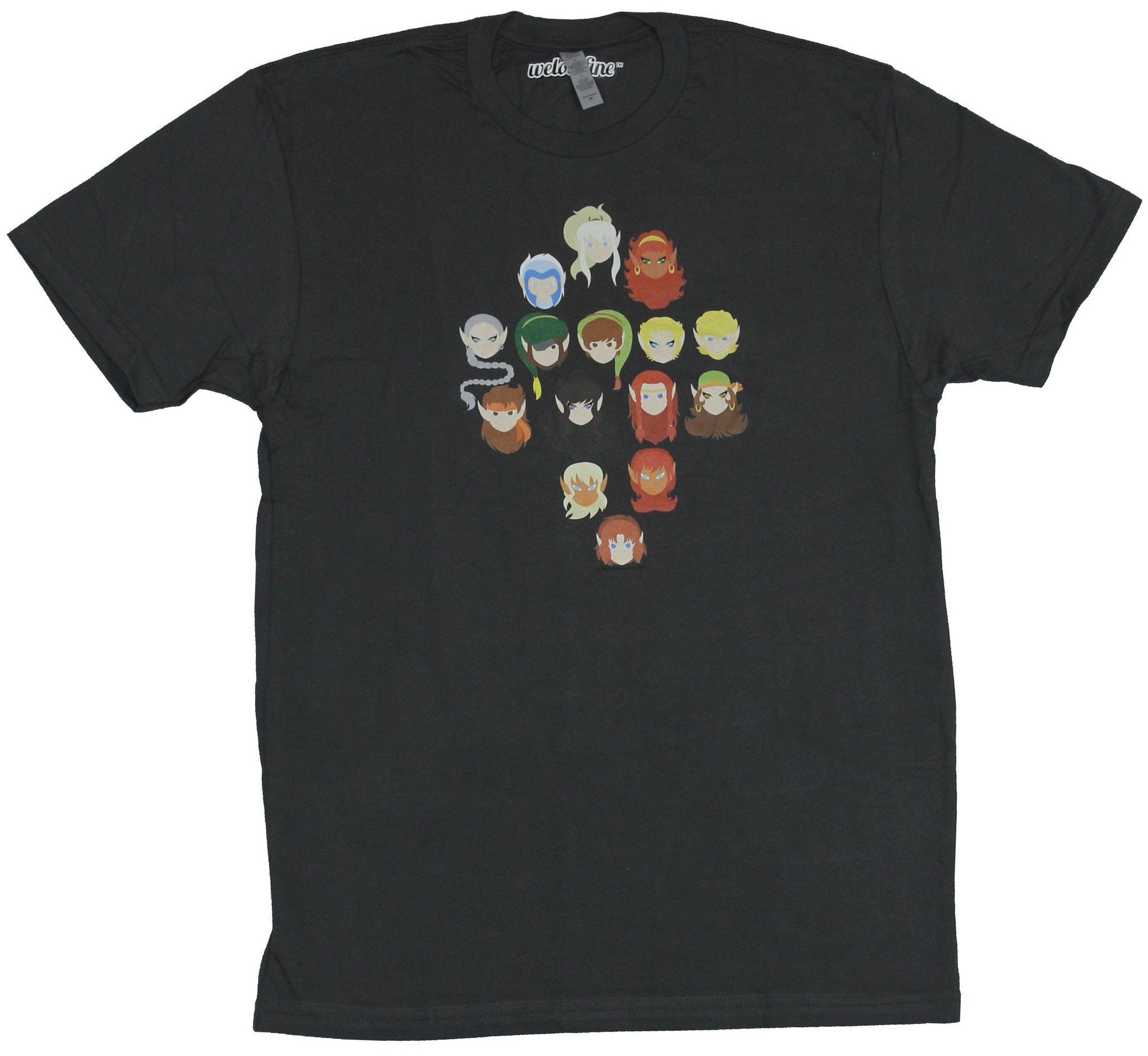 Elfquest Stylized 15 Wolfrider & More Character Head Image T-Shirts, Hoodie, Sweatshirt
