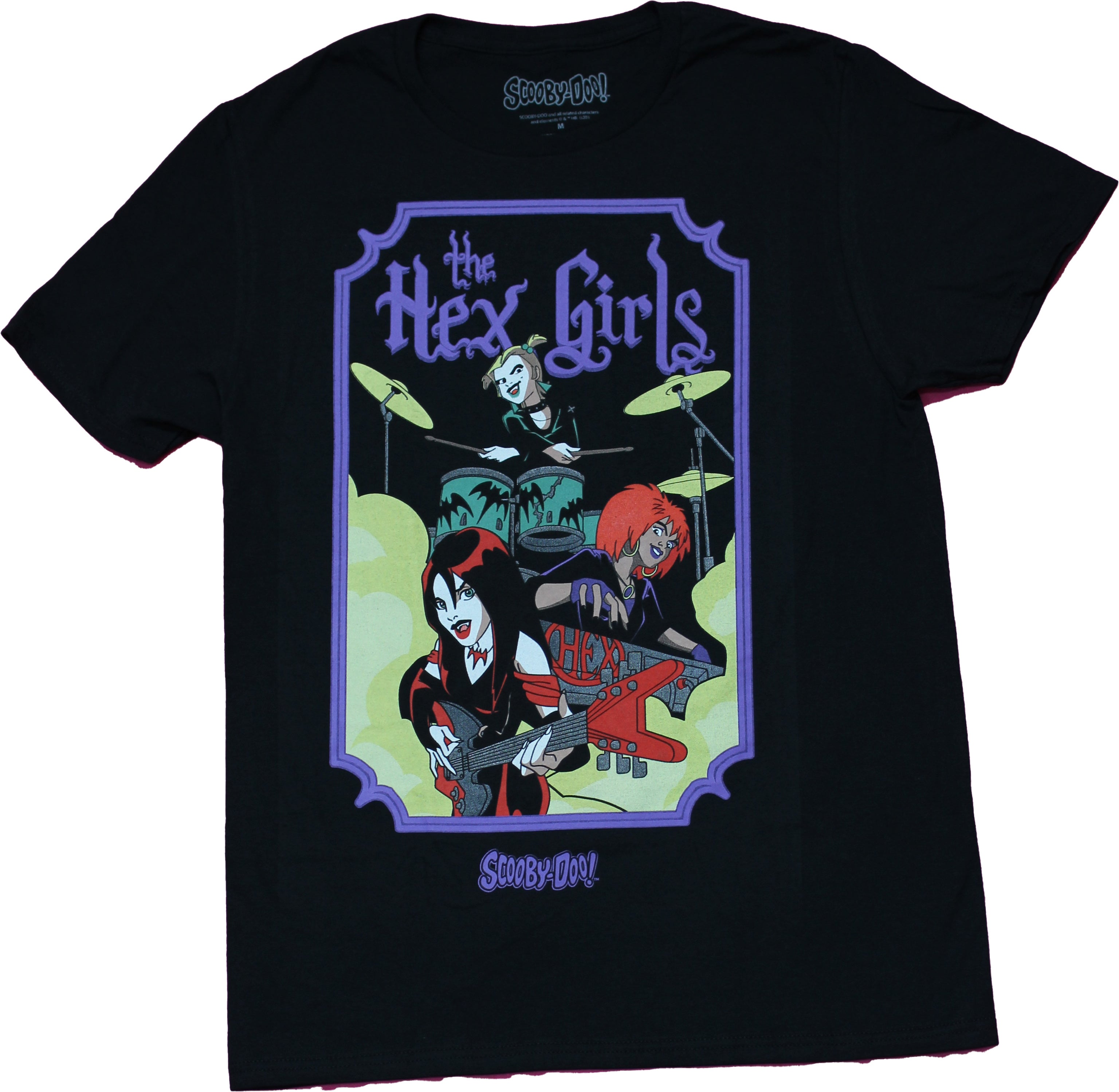 Scooby Doo Mens T-Shirt - Rocking Hex Girls Bandin  Box Hoodie, Sweatshirt | CiraTrend.com