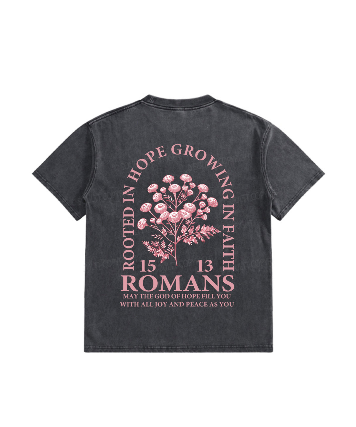 Rooted Hope Double Sided Washed Christian T-Shirts, Hoodie, Sweatshirt