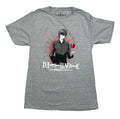 Death Note Mens T-Shirt - L Pictured With Red Sun Rays Hoodie, Sweatshirt | CiraTrend.com