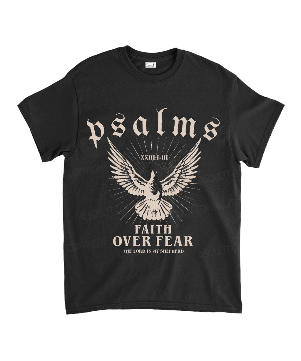 Faith Over Fear Cotton Christian Style004 T-Shirts, Hoodie, Sweatshirt