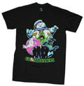 Ghostbusters Mens T-Shirt - Marshmallow Man Collage Over Cast Hoodie, Sweatshirt | CiraTrend.com