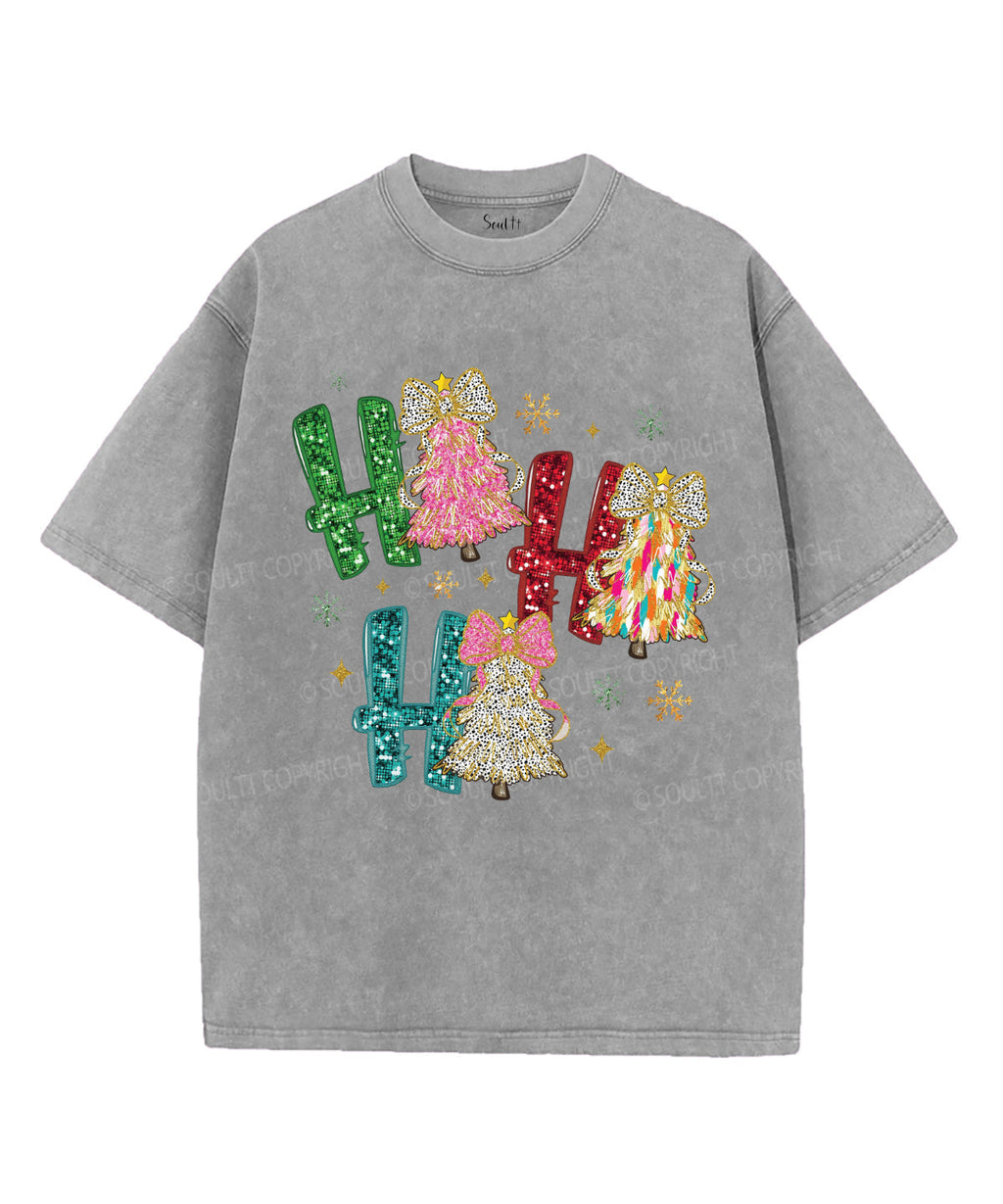 HO HO HO Washed Christian T-Shirts, Hoodie, Sweatshirt