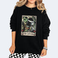 The Lovers  Women's Graphic Pocket Hoodie Long Sleeve Casual Crewneck Sweatshirt for Winter Halloween Pullover Tops for...