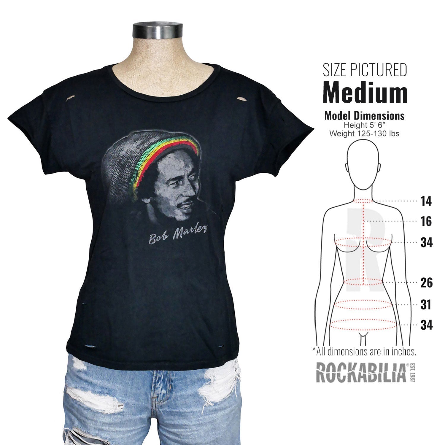 Catch A Fire Beanie Distressed Ladies T-shirt Junior Top Hoodie, Sweatshirt | CiraTrend.com (Image 2)