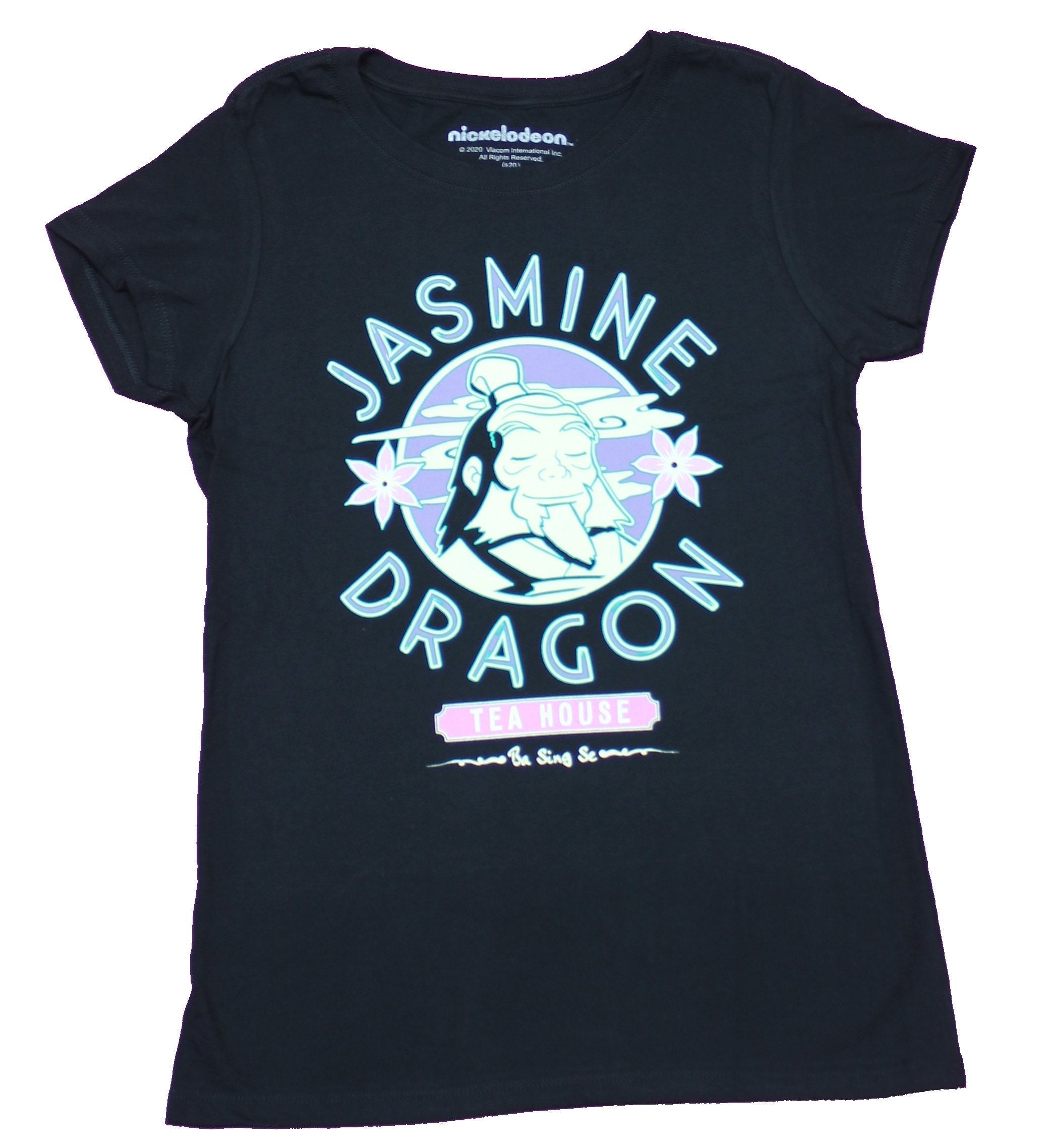 Avatar Girls Juniors T-Shirt - Jasmine Dragon Tea House Circle Logo Hoodie, Sweatshirt | CiraTrend.com