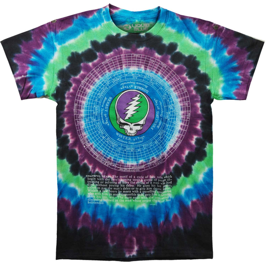 Calendar Tie Dye T-shirt Hoodie, Sweatshirt | CiraTrend.com (Image 1)