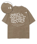 He Leaves The 99 Double Sided Unisex Washed Christian T-shirt Hoodie, Sweatshirt | CiraTrend.com (Image 1)