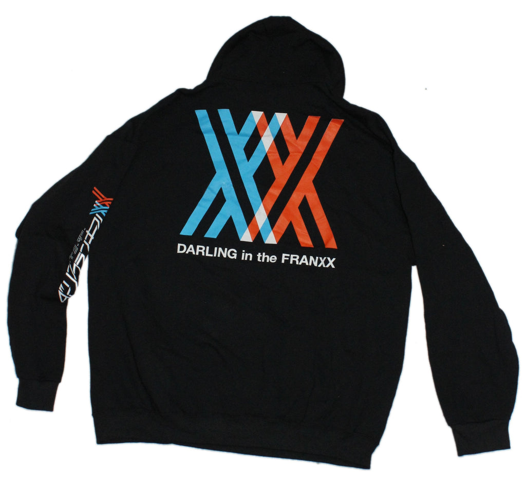 Black Darling in the Franxx Anime  Logo Black Hoodie T-Shirts, Sweatshirt | CiraTrend.com (Image 1)