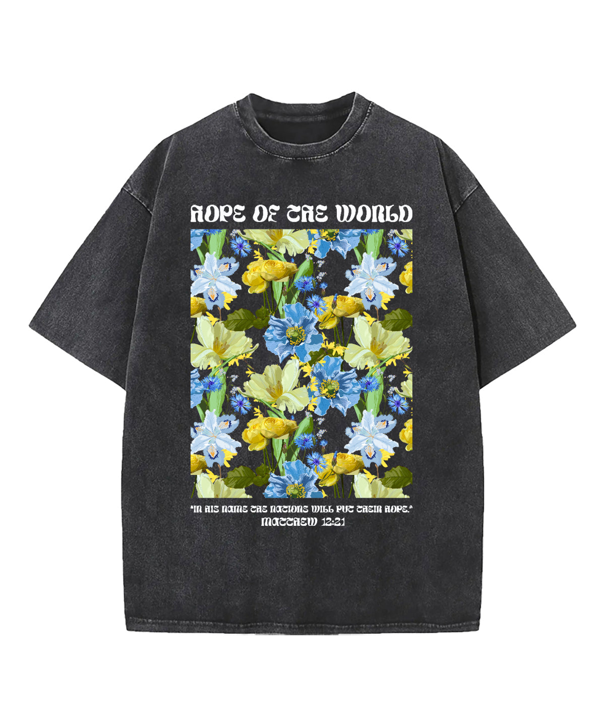 Hope World Washed Christian T-Shirts, Hoodie, Sweatshirt