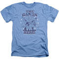 Blue Gang Adult Heather 40% Poly T-shirt Hoodie, Sweatshirt | CiraTrend.com