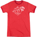 Daffy Holidays Adult Ringer T-shirt Hoodie, Sweatshirt | CiraTrend.com