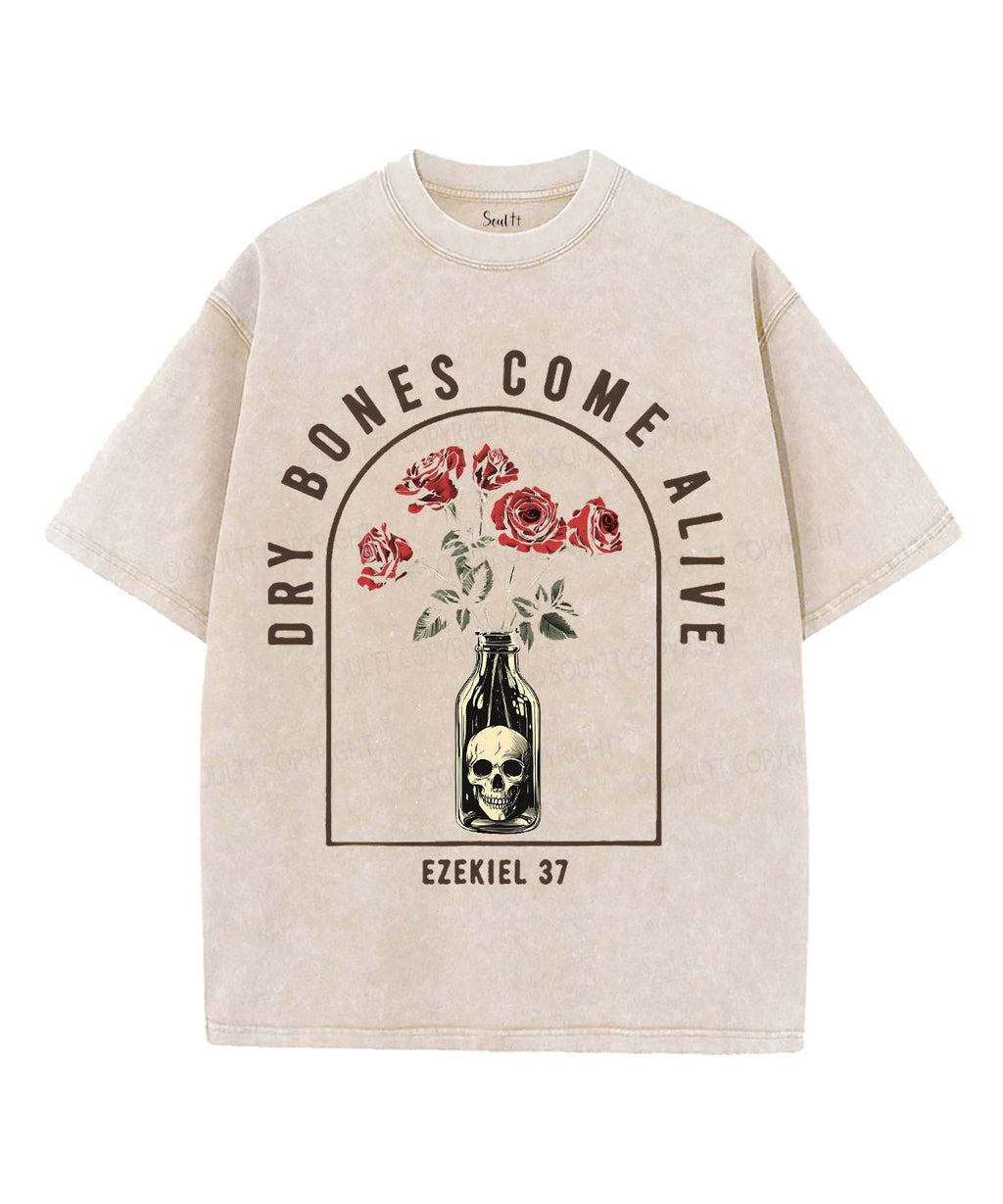Dry Bones Come To Life Unisex Washed Christian T-shirt Style011 Hoodie, Sweatshirt | CiraTrend.com (Image 5)