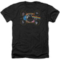 Dark Side Heads Adult Heather 40% Poly T-shirt Hoodie, Sweatshirt | CiraTrend.com