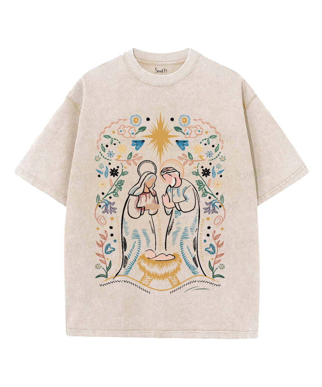 The King Is Born Washed Christian T-shirt Style001 Hoodie, Sweatshirt | CiraTrend.com (Image 4)