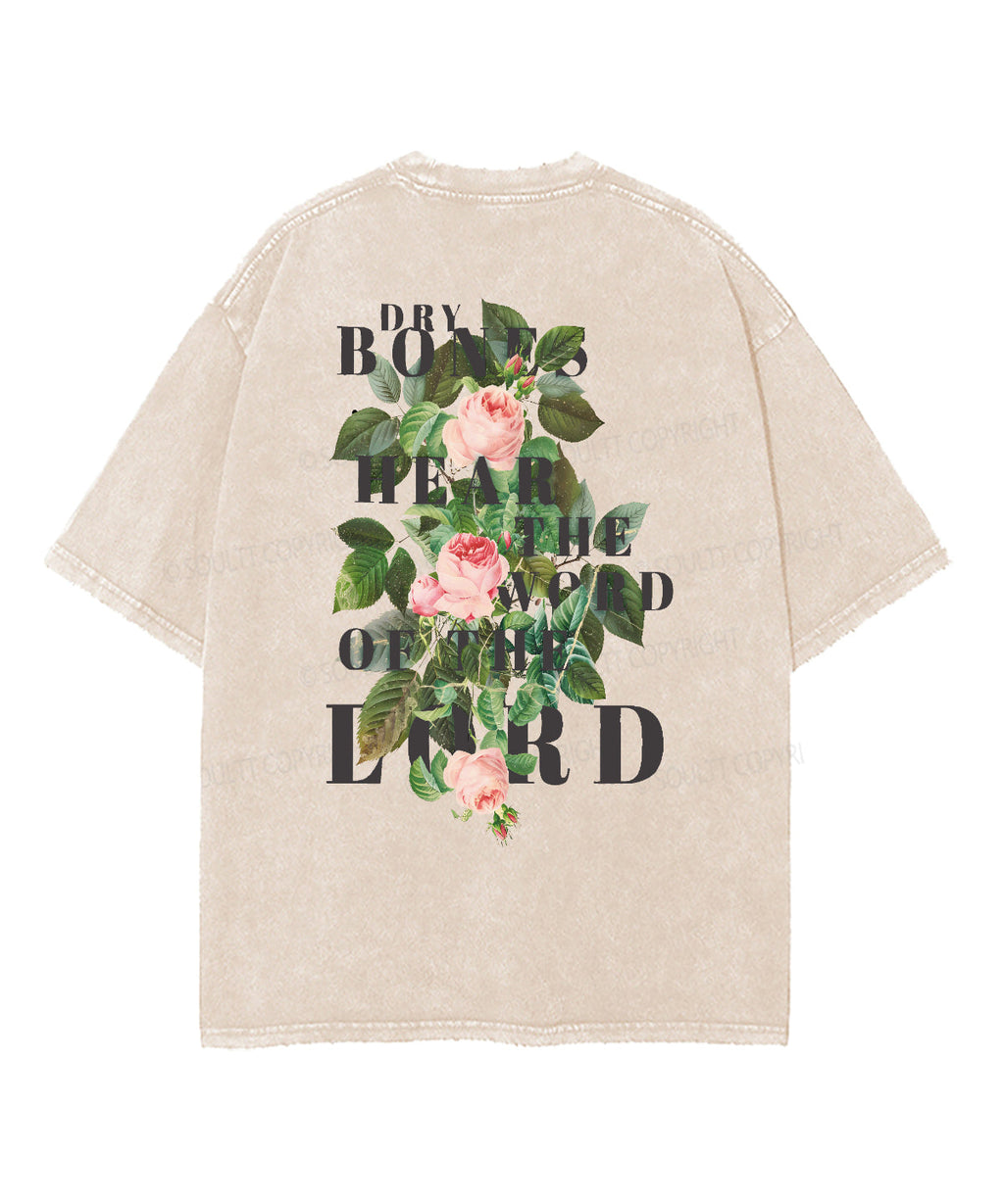 Dry Bones Come To Life Double Sided Unisex Washed Christian T-shirt Style003 Hoodie, Sweatshirt | CiraTrend.com (Image 3)