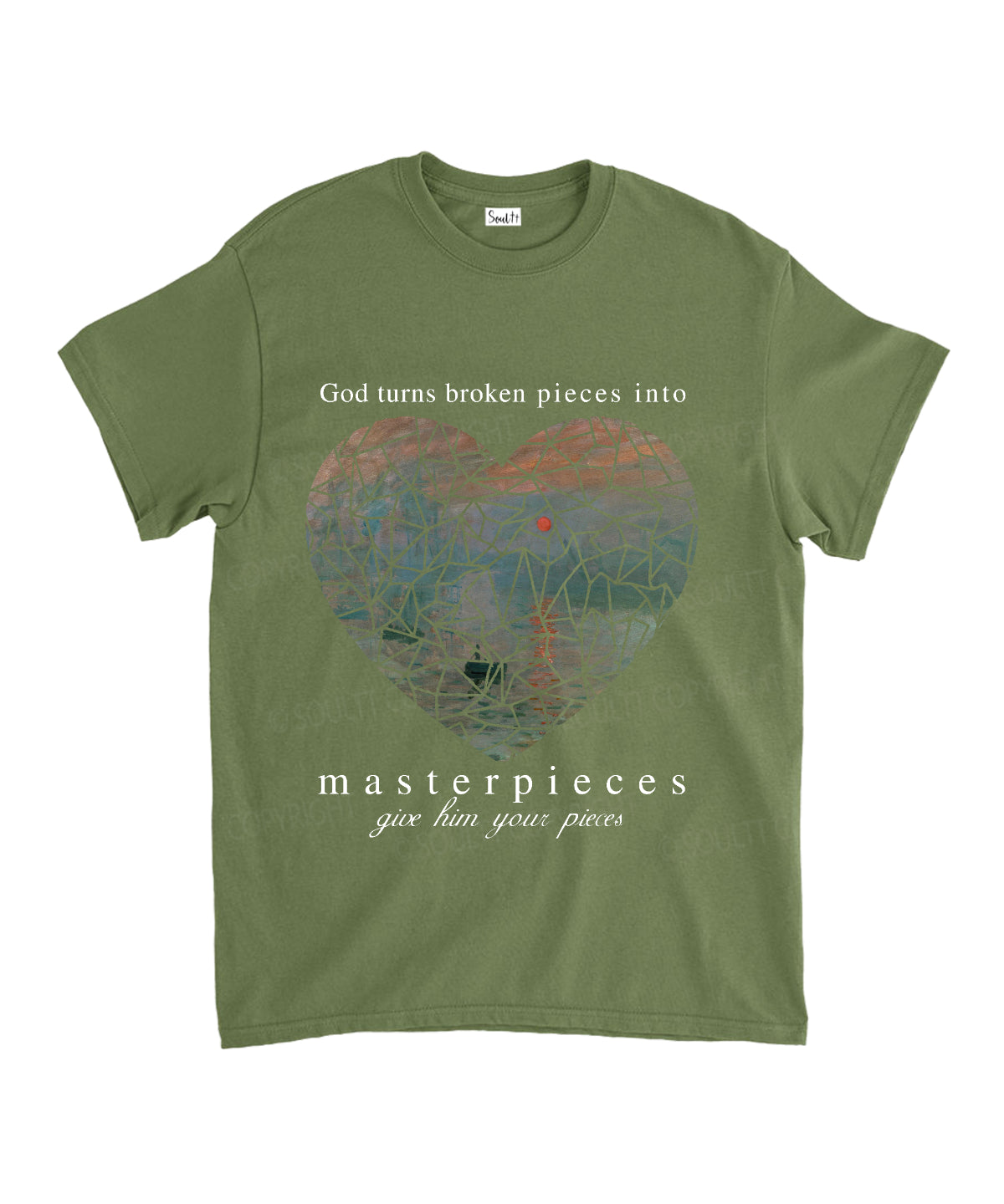 Sunrise God Turns Unisex Cotton Christian T-Shirt Hoodie, Sweatshirt | CiraTrend.com (Image 5)