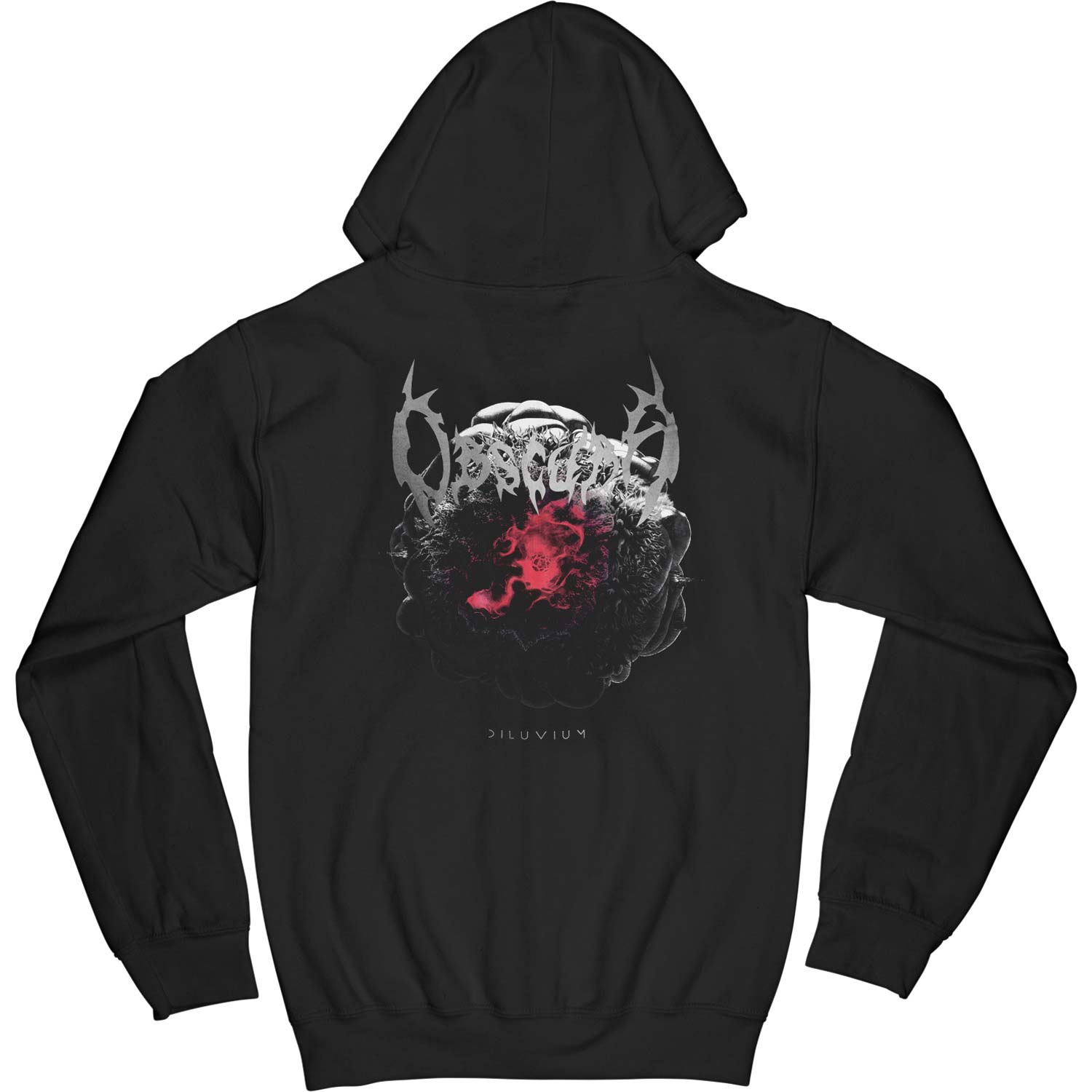 Diluvium Zippered Hooded Sweatshirt T-Shirts, Hoodie | CiraTrend.com (Image 2)