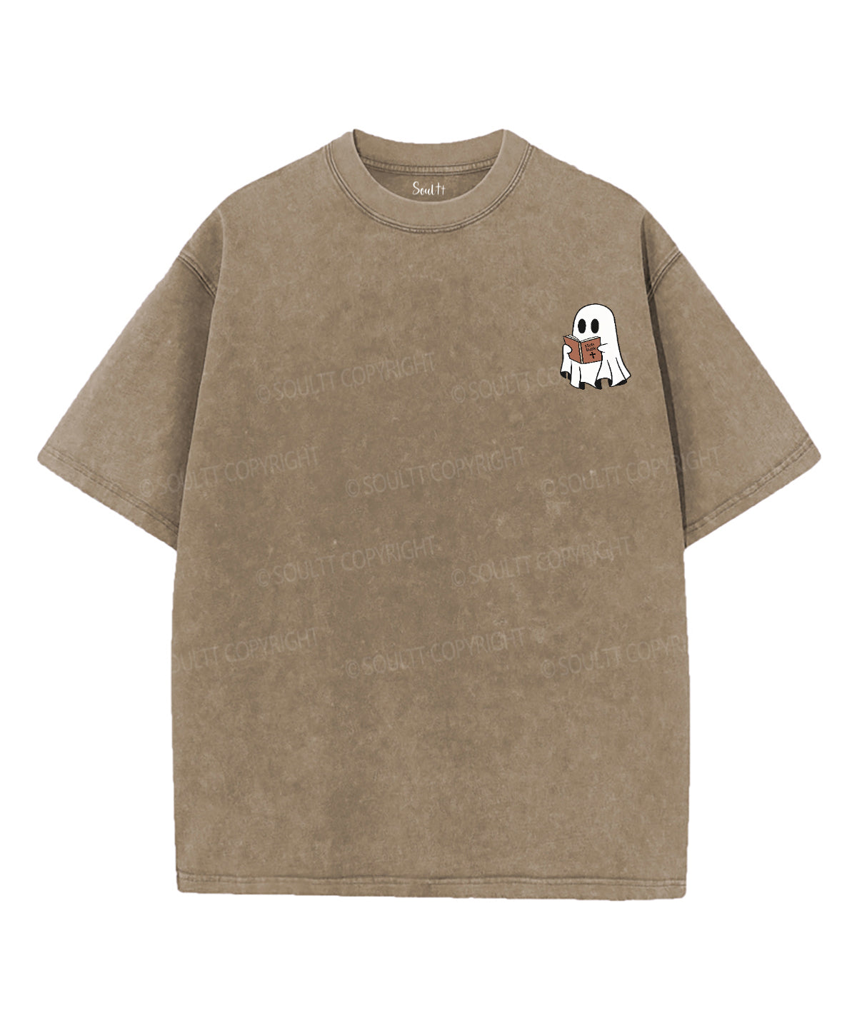Holy Ghost Double Sided Washed Christian Style001 T-Shirts, Hoodie, Sweatshirt