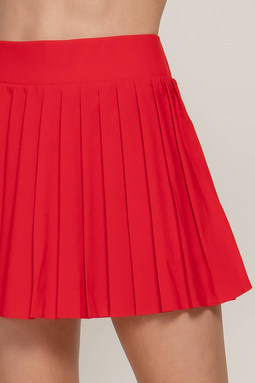 0109 Pleated Tennis Skort SI-27981