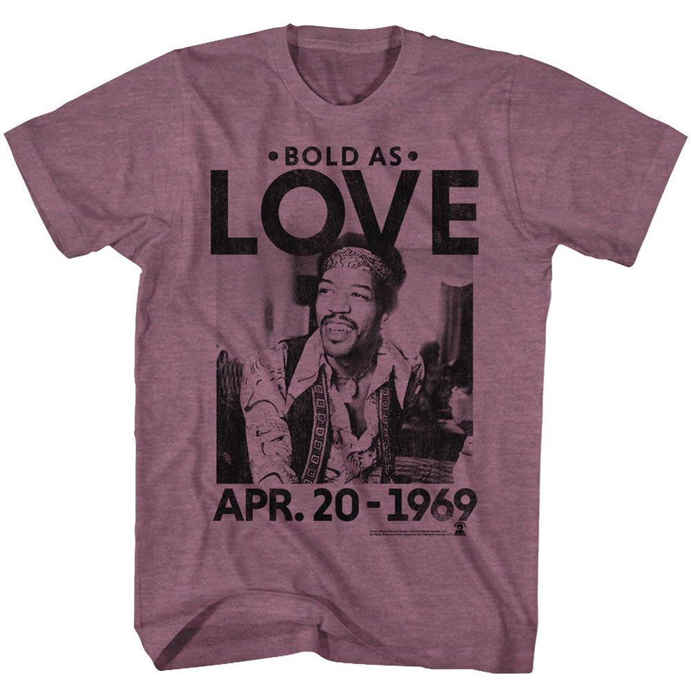 Bold As Love T-shirt Hoodie, Sweatshirt | CiraTrend.com