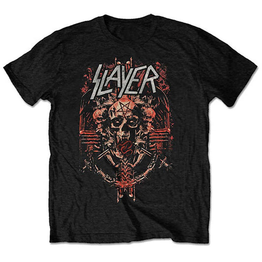 Demonic Admat European Tour 2018 (Back Print/Ex Tour) Slim Fit T-shirt