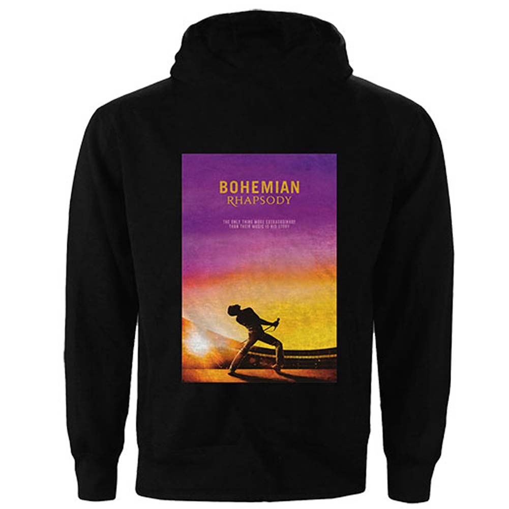 Bohemian Rhapsody Movie Poster (Back Print) Hooded Sweatshirt T-Shirts, Hoodie | CiraTrend.com (Image 2)