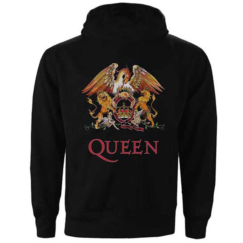 Classic Crest (Back Print) Zippered Hooded Sweatshirt Style001 T-Shirts, Hoodie | CiraTrend.com (Image 2)