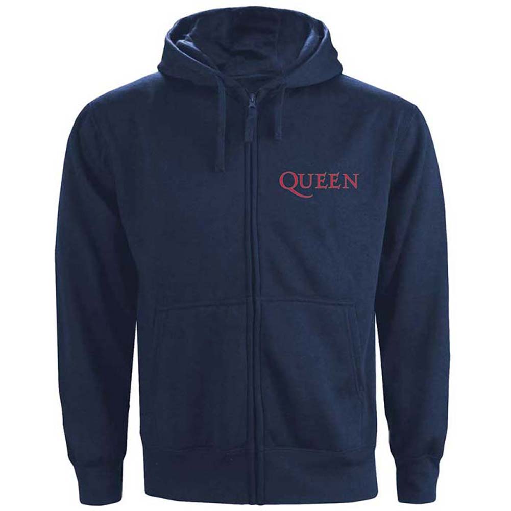Classic Crest (Back Print) Zippered Hooded Sweatshirt T-Shirts, Hoodie | CiraTrend.com (Image 1)
