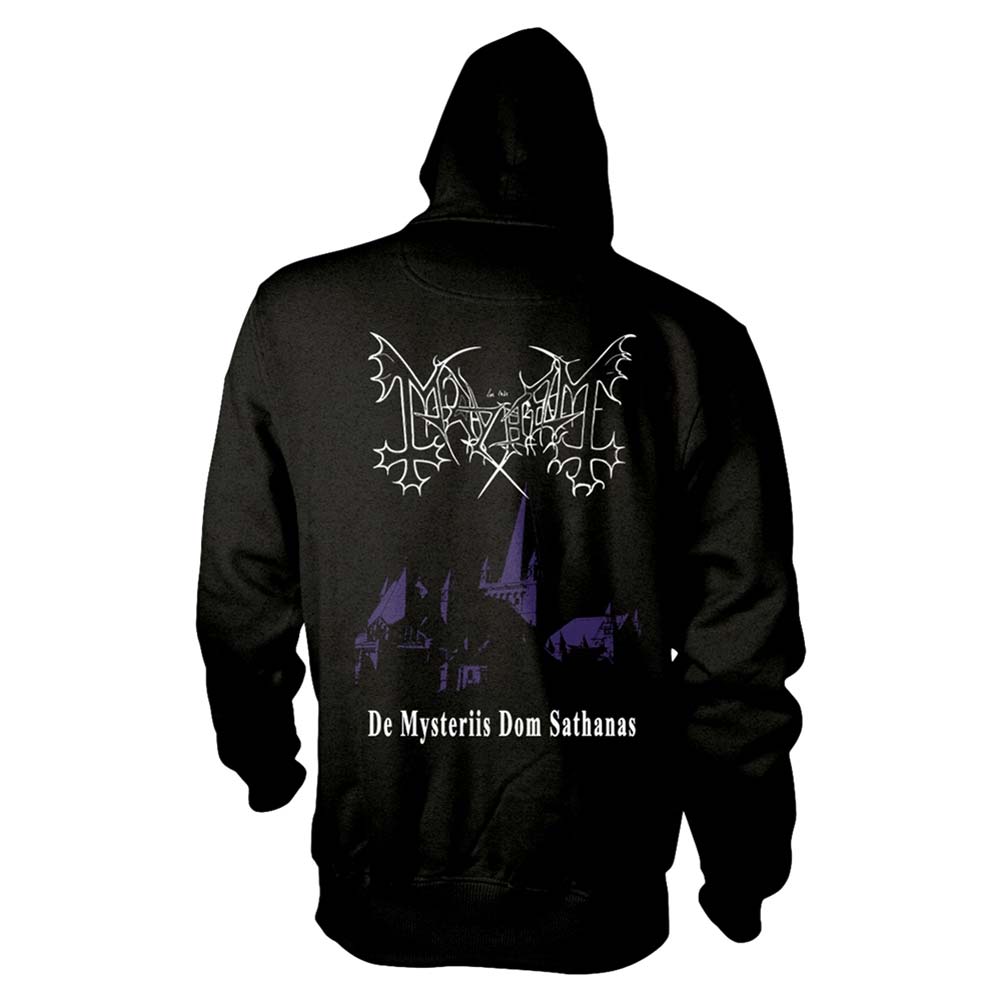 De Mysteriis Dom Sathanas Zippered Hooded Sweatshirt T-Shirts, Hoodie | CiraTrend.com (Image 2)
