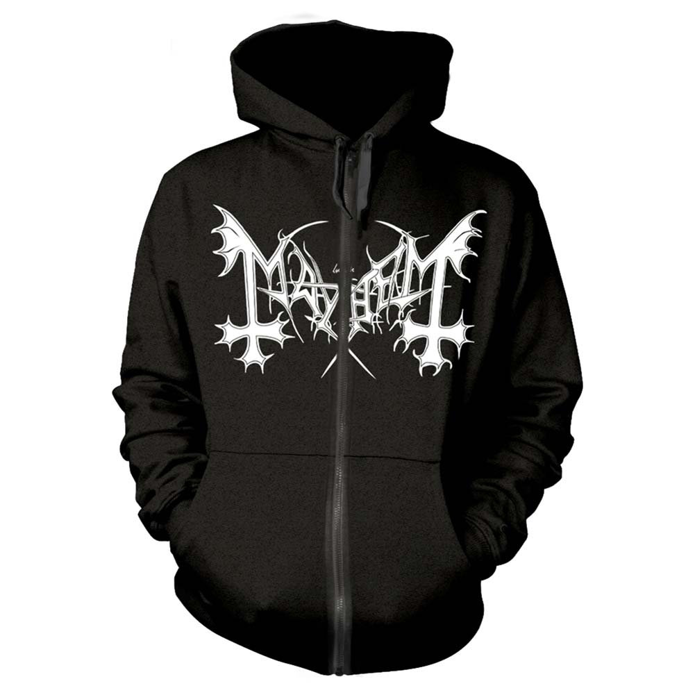 De Mysteriis Dom Sathanas Zippered Hooded Sweatshirt T-Shirts, Hoodie | CiraTrend.com (Image 1)