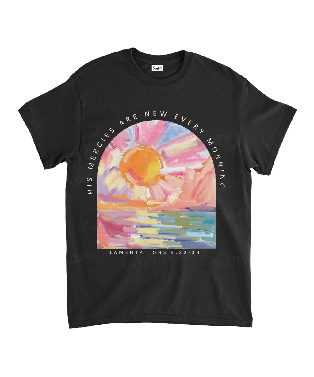 His Mercies Are New Unisex Cotton Christian T-Shirt Style001 Hoodie, Sweatshirt | CiraTrend.com (Image 3)
