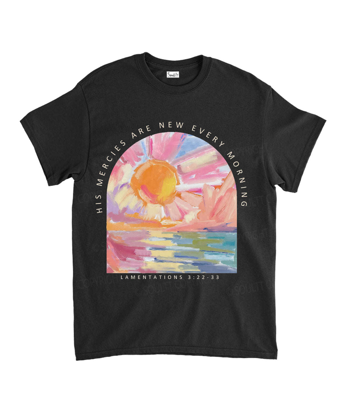 His Mercies Are New Unisex Cotton Christian T-Shirt Style001 Hoodie, Sweatshirt | CiraTrend.com (Image 3)