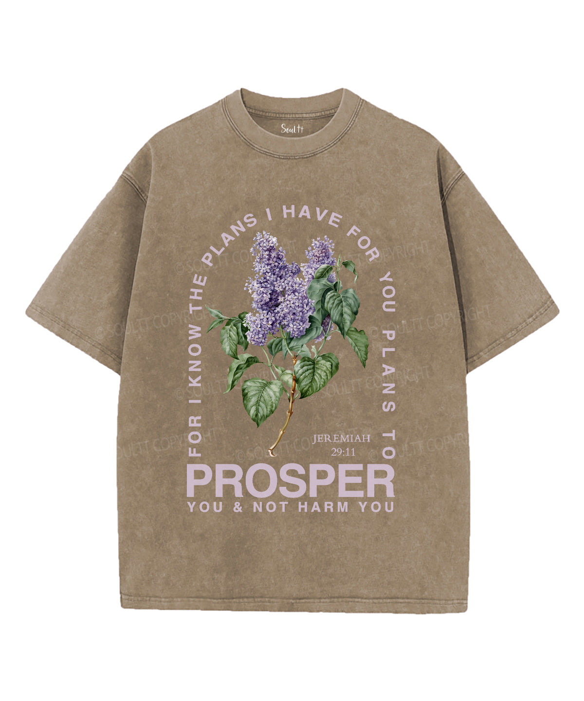 The Plans I Have For You Unisex Washed Christian T-shirt Hoodie, Sweatshirt | CiraTrend.com (Image 5)