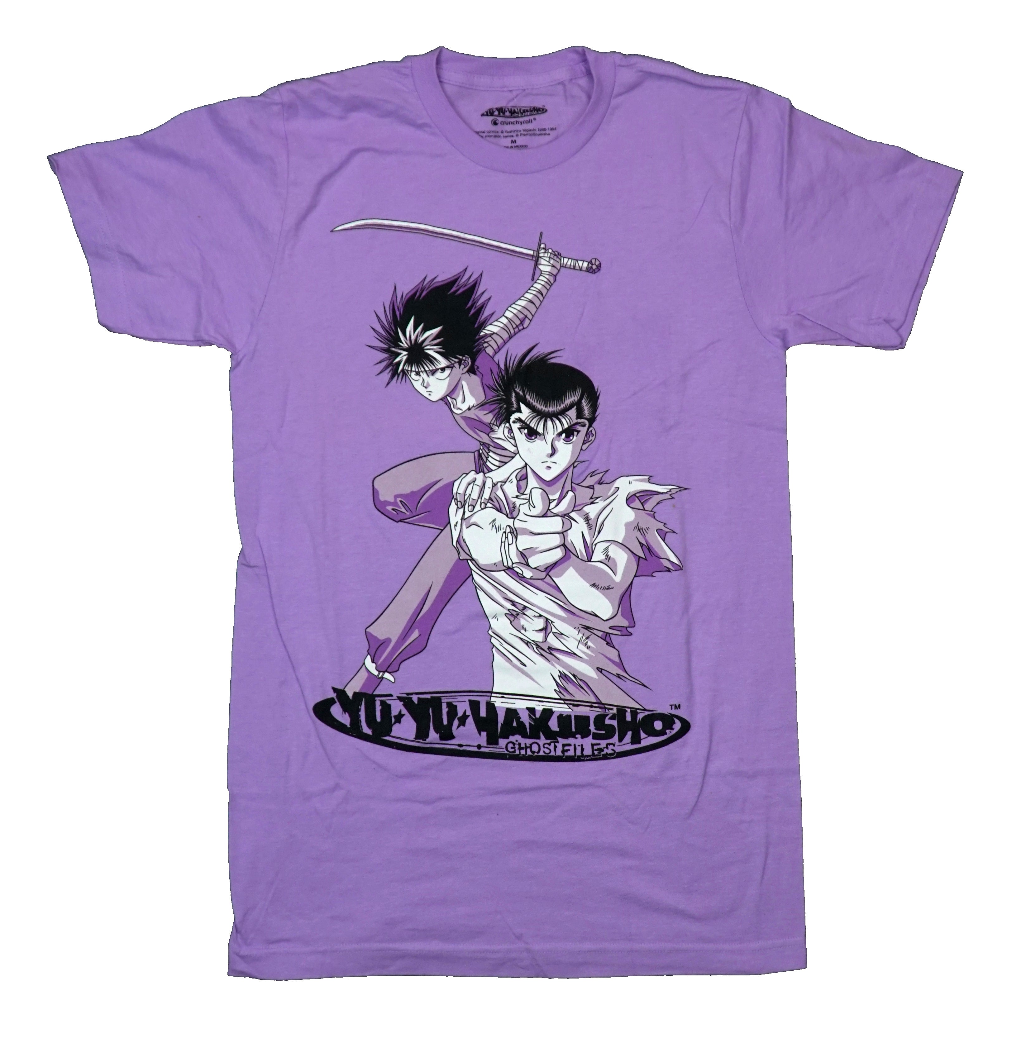 Yu Yu Hakusho Mens T-Shirt - Yuske Hei Ghost Files Duo Image Hoodie, Sweatshirt | CiraTrend.com
