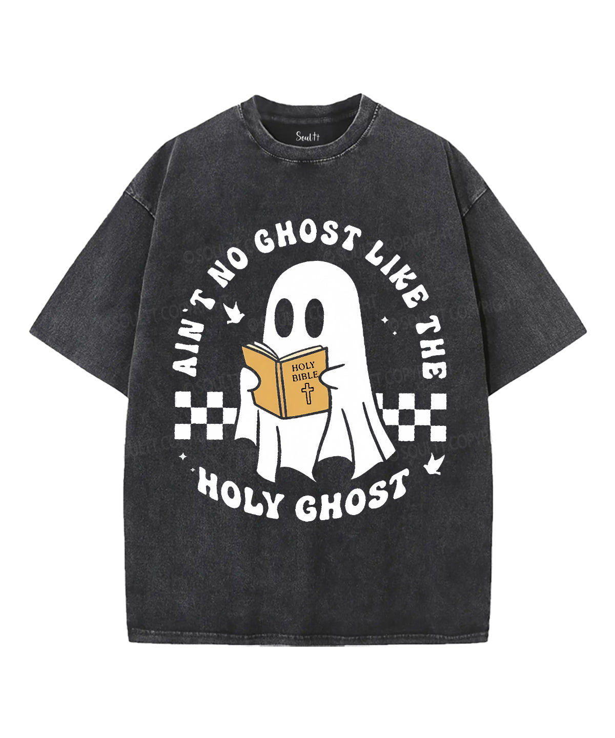 Holy Ghost Washed Christian T-Shirts, Hoodie, Sweatshirt