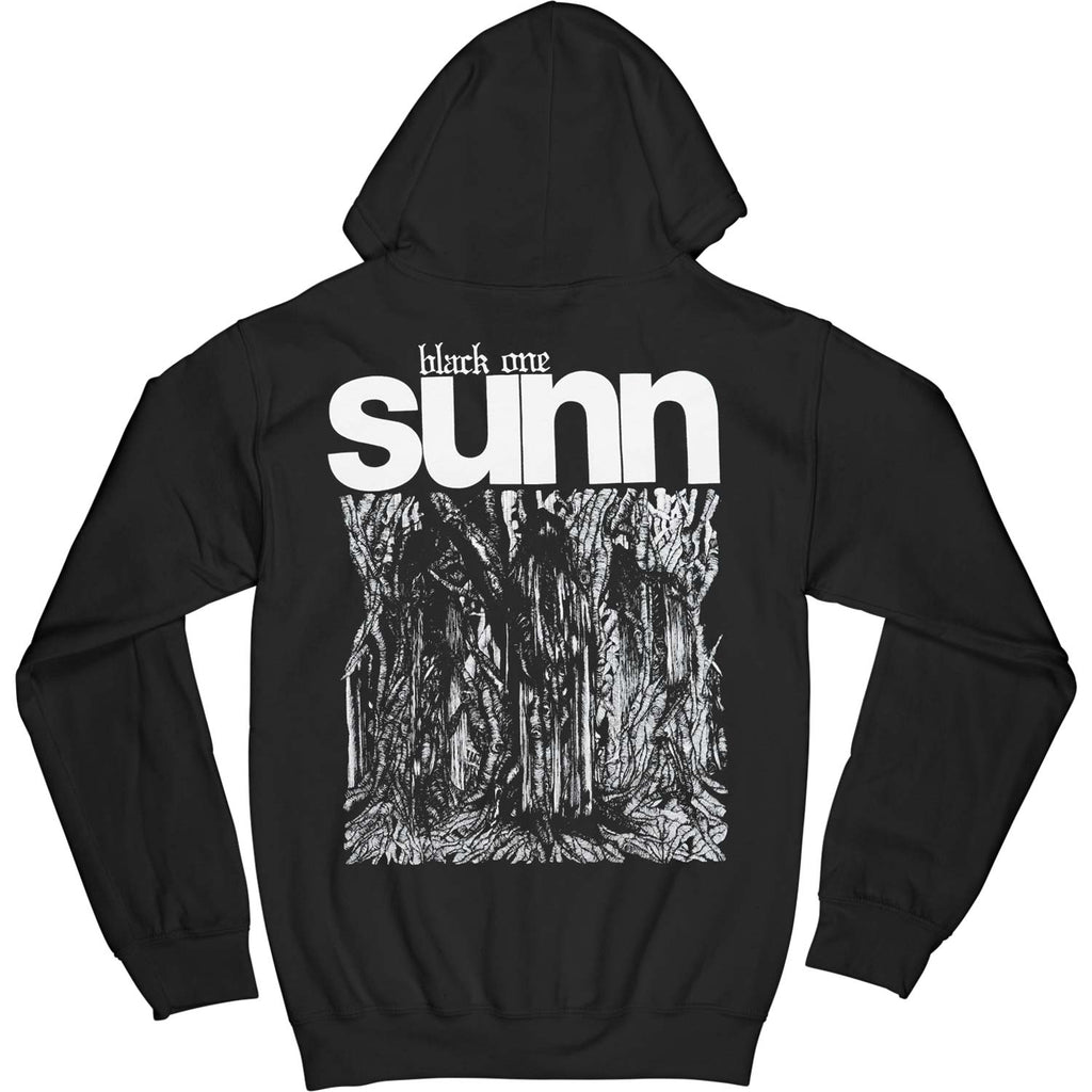 Black One ZIP UP HOODIE Zippered Hooded Sweatshirt T-Shirts | CiraTrend.com (Image 2)