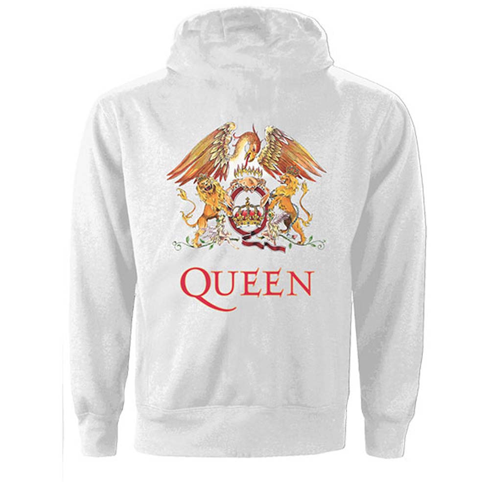 Classic Crest (Back Print) Ladies Zipped Hoodie Girls Jr Hooded Sweatshirt T-Shirts | CiraTrend.com (Image 2)