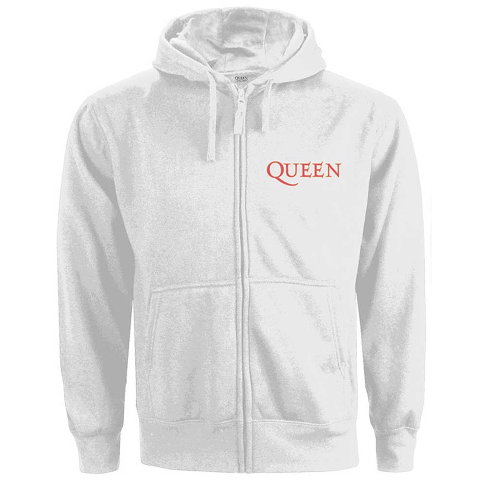 Classic Crest (Back Print) Ladies Zipped Hoodie Girls Jr Hooded Sweatshirt T-Shirts | CiraTrend.com (Image 1)
